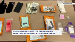 LI man facing charges for driving with 80 grams of crystal meth and other drugs in South Huntington