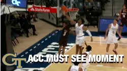 No Easy Baskets Allowed When Georgia Tech's Khalid Moore Is Around | Must See Moment