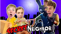 ESCAPE the SECRET NEIGHBOR! Hello Neighbor with Kjar Crew