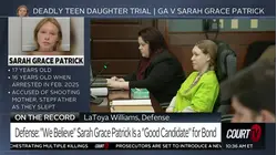 Accused Parent Killer Sarah Grace Patrick Denied Bond Again