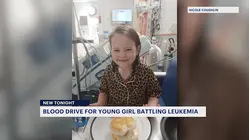 Blood drive in Cranford honors 7-year-old battling leukemia amid regional blood shortage