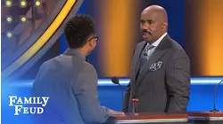 Well, you can't BUY THAT on a CREDIT CARD! | Family Feud