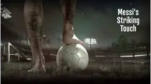 Messi's Striking Touch |FCB