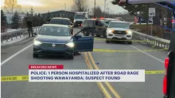 Person hospitalized after reported road rage shooting Wawayanda