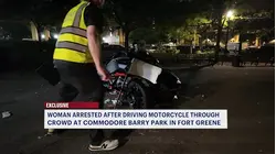 EXCLUSIVE: Victim describes chaotic scene after motorcycle crashes into crowd at Commodore Barry Park