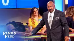 Guys, is your PACKAGE like THIS SNAKE? | Family Feud