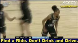 Wake Forest vs. North Carolina Condensed Game | 2020-21 ACC Women's Basketball