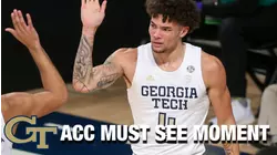 Georgia Tech Hoops Wows The Crowd With 3 Straight Impressive Buckets