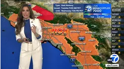 Latest weather with Leslie Lopez