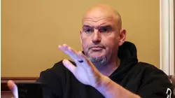 Sen. John Fetterman hospitalized after fall near his home