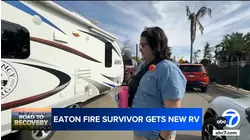 After losing everything in the Eaton Fire, this survivor was surprised with a new RV