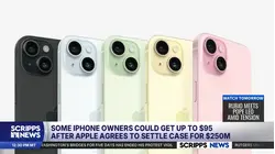 Some iPhone users could get up to $95 after Apple settles case for $250M