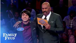 Tina gets three ZEROS. Then THIS happens... | Family Feud