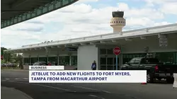 JetBlue to add new flights to Fort Myers, Tampa from MacArthur Airport