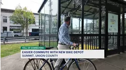 Pedaling to the train: How the new Summit bike depot is changing commutes