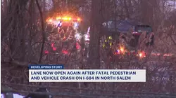 Early morning crash kills 1 on I-684 in North Salem