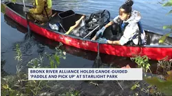Bronx River Alliance hosts 'Paddle and Pick Up' in Starlight Park