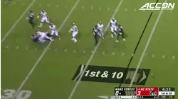 Wake Forest vs North Carolina State Football Highlights (2018)