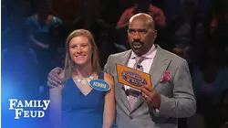 Kerrie and Katie go for 20K! | Family Feud