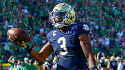 Notre Dame WR Avery Davis Tears ACL