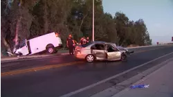 Multiple hospitalized after head-on crash in Madera, police say