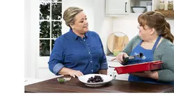 Grilled Lamb and Cheesecake