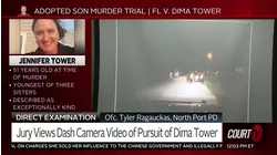 Adopted Son Murder Trial: Dash Cam of High Speed Pursuit of Dima Tower
