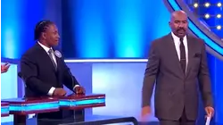 Mom! Act like you don't know me in here! | Family Feud