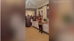 Thanksgiving fail: Table with food suddenly crashes to the ground