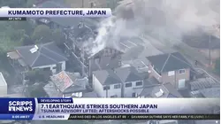 Powerful Japan earthquake injures dozens, disrupts trains and airport