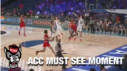 NC State's Terquavion Smith Shows Some Ridiculous Body Control | ACC Must See Moment