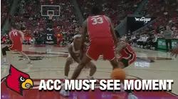 Louisville's El Ellis' Nutmeg Assist Sets Up The Nice Hoop | ACC Must See Moment