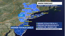 What you need to know about the snowstorm heading toward the tri-state Sunday into Monday