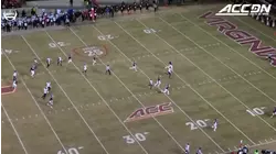 Virginia WR Joe Reed Makes Incredible One-Handed TD Catch vs. Virginia Tech