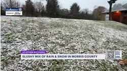Snow falls in parts of New Jersey as winter approaches