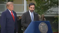 Trump in New York for UN amid White House press ban
