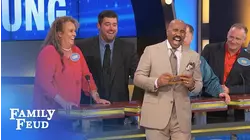 GOOD NEWS: Your wife's AN ANIMAL in bed! BAD NEWS: She's THIS ANIMAL. | Family Feud