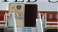 President Trump arrives in Turkey for high-stakes summit