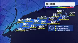 Scattered weekend rain on Long Island; Briefly winter-like by Veterans Day