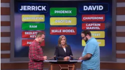 Bill Engvall and Missi Pyle vs. Constance Zimmer and Jaleel White