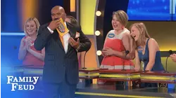 Grandma's got falsies UNDER HER FALSIES!!! | Family Feud