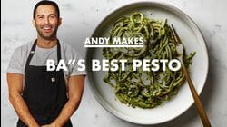 Andy Makes BA's Best Pesto