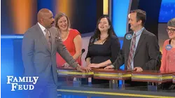 Excuse me, your WHAT is showing??? | Family Feud