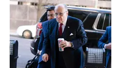 Rudy Giuliani recovering from pneumonia, remains in critical but stable condition, his spokesman says