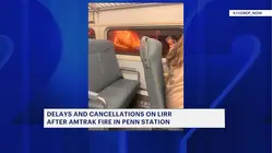 LIRR delays and cancellations persist after service restored to Penn Station following Amtrak-related fire
