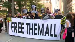 Protesters claim ICE uses NYC processing center as detention facility