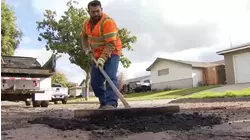 City of Fresno working to fix road damage as crews prepare for another storm later this week