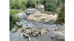 Head of the Harbor 'imminently' preparing lawsuit to force repairs to storm-damaged road and surrounding area one year later