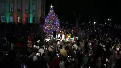 NC Capitol Christmas tree lighting
