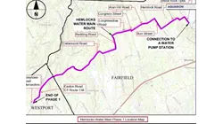 Long-term water main work to slow traffic in Fairfield and Westport